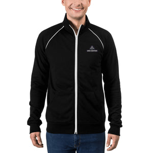 ugng Embroidered Piped Fleece Jacket