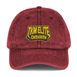 s-tkm EMBROIDERED VINTAGE HAT