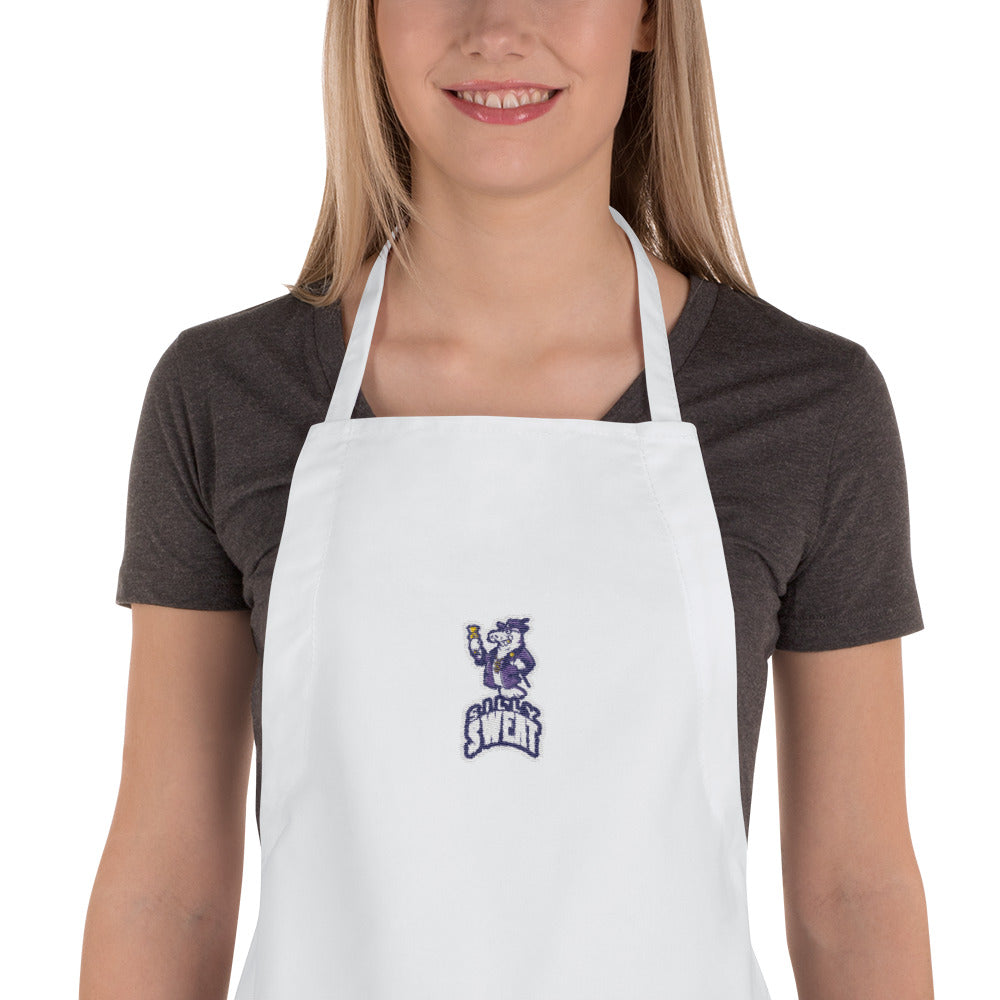 s-ss EMBROIDERED APRON
