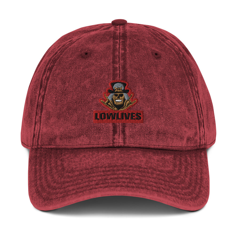 t-ll EMBROIDERED VINTAGE CAP