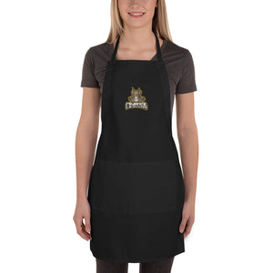 s-cy EMBROIDERED APRON