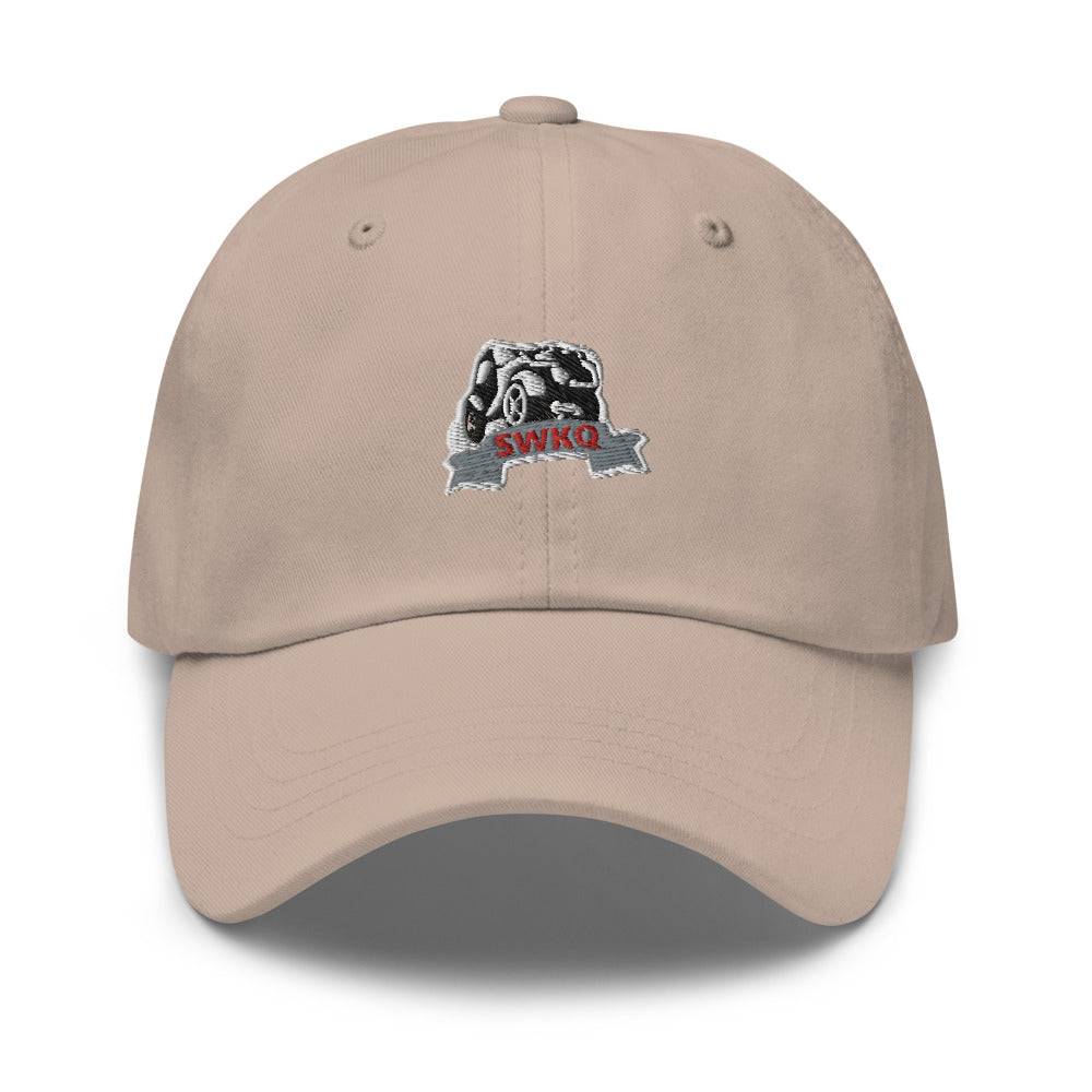 swkq Embroidered Dad hat