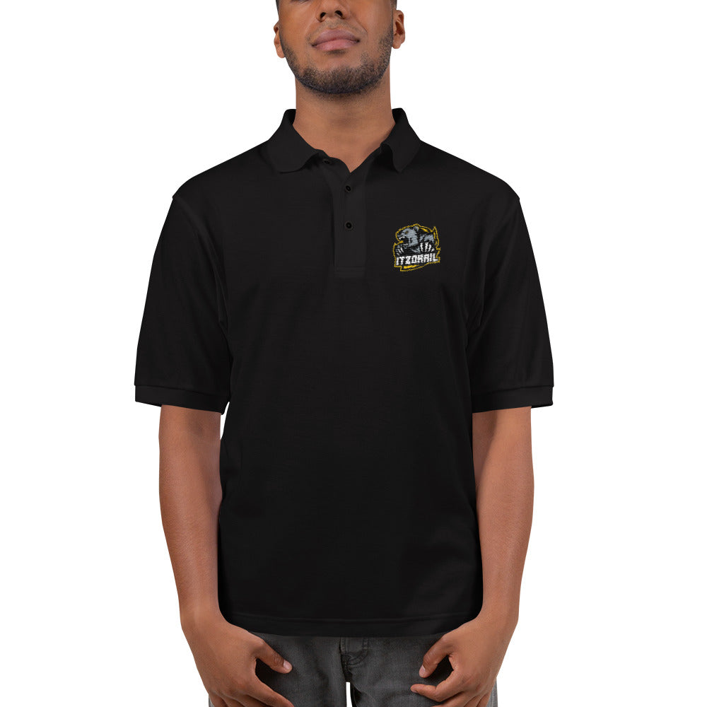 s-it EMBROIDERED POLO SHIRT