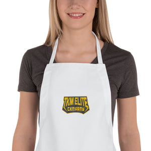 s-tkm EMBROIDERED APRON