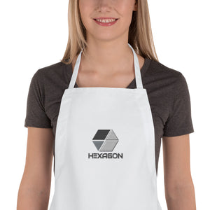 s-hex EMBROIDERED APRON