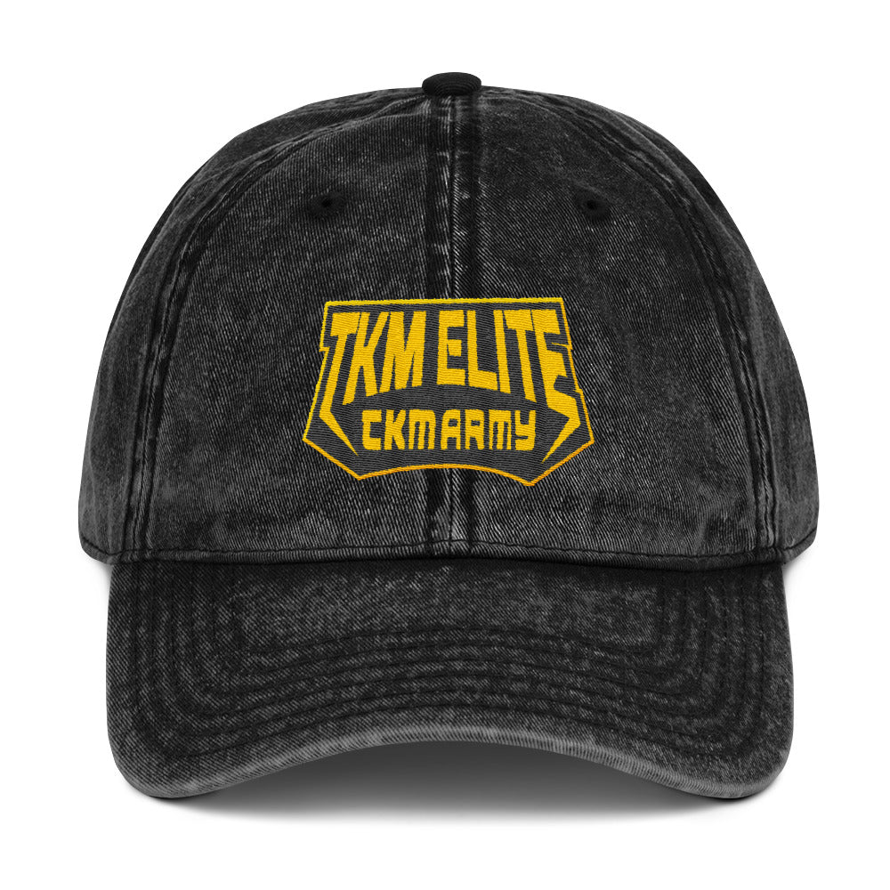 s-tkm EMBROIDERED VINTAGE HAT