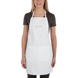 s-wo EMBROIDERED APRON!