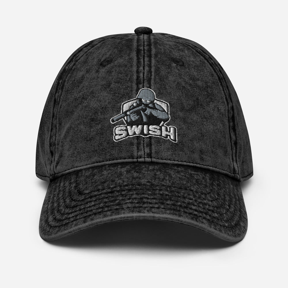 swi Embroidered Vintage Hat