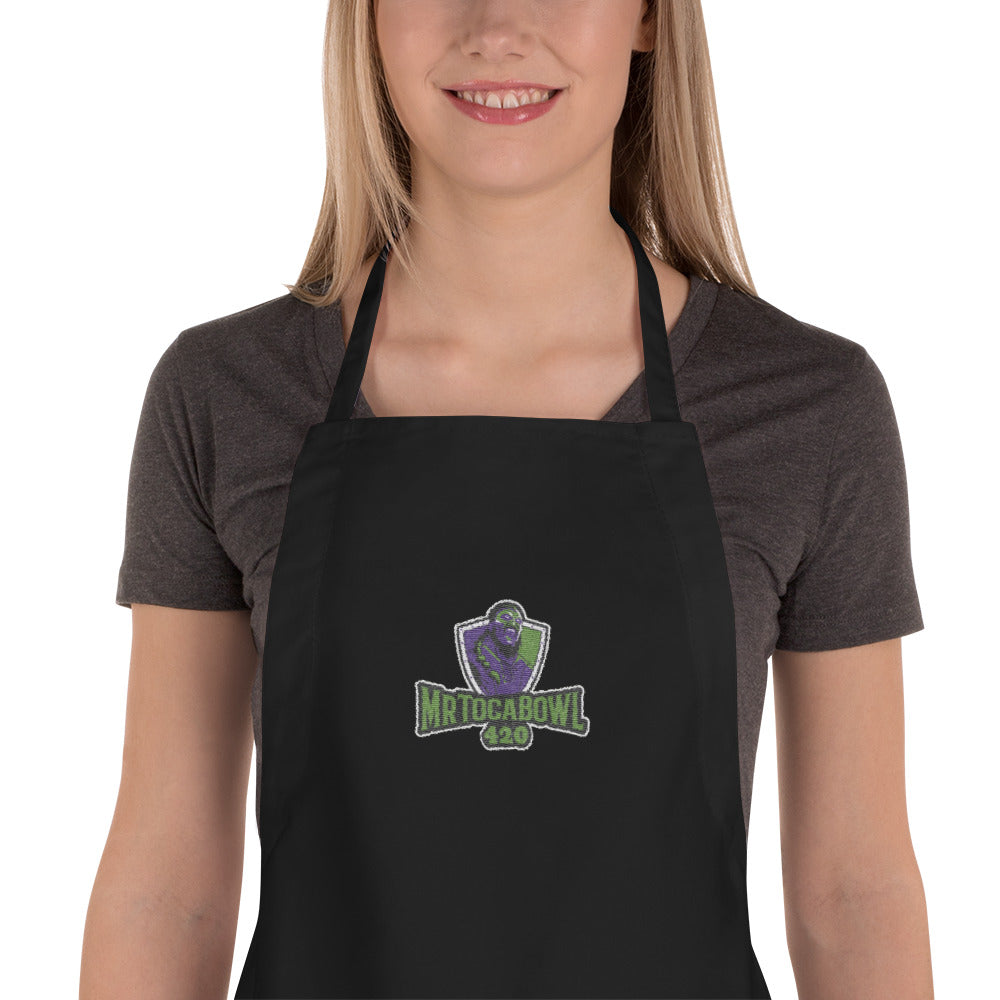 s-mtb2 EMBROIDERED APRON