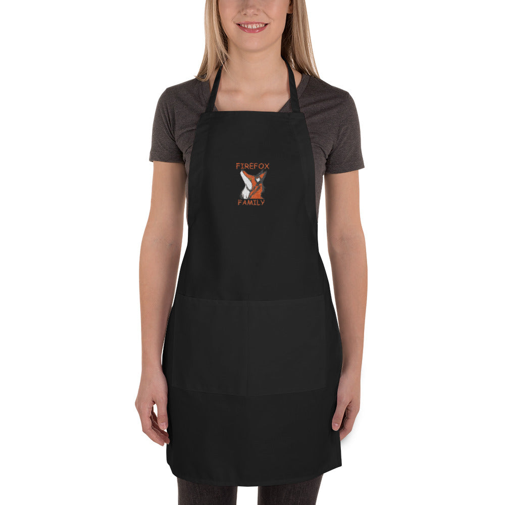 s-wo EMBROIDERED APRON