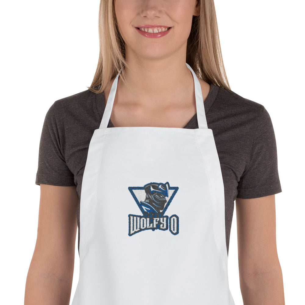 s-dw EMBROIDERED APRON