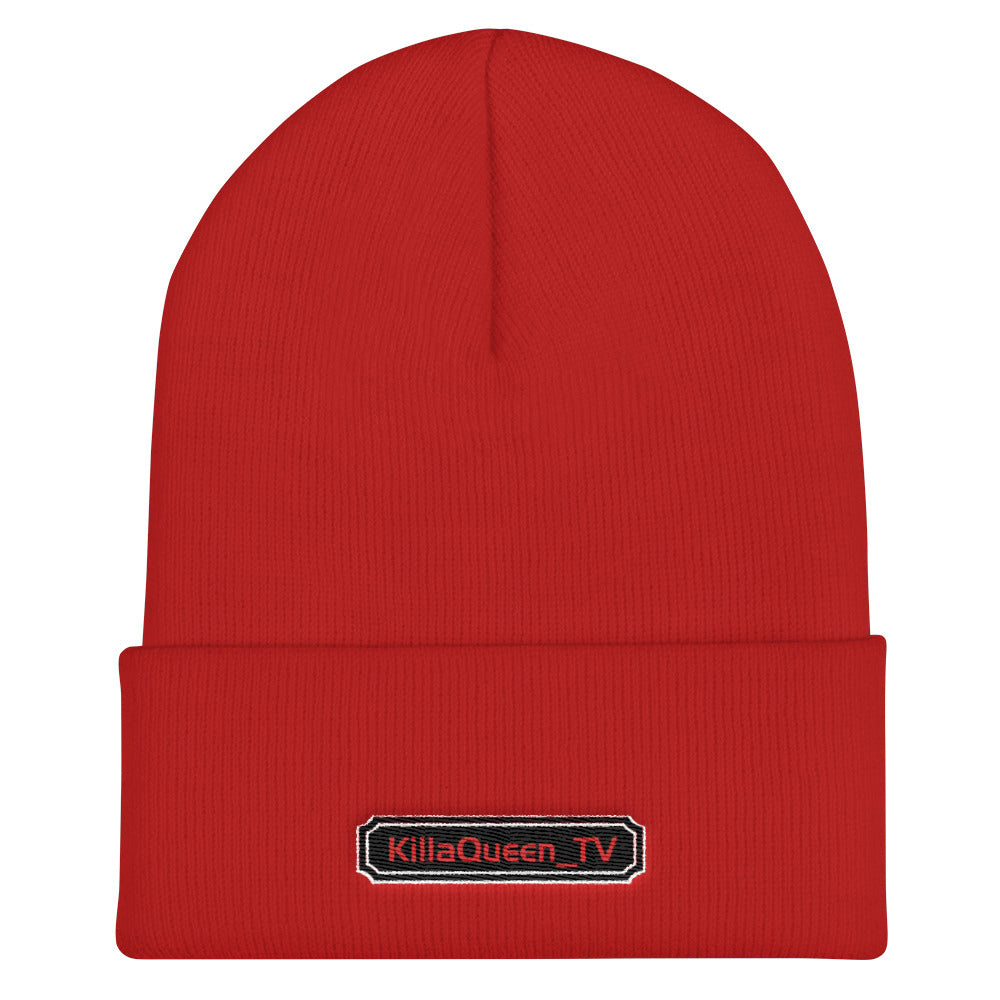 s-kq EMBROIDERED BEANIE