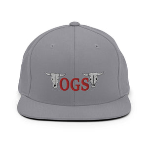 t-ogs EMBROIDERED FLAT BRIM HAT