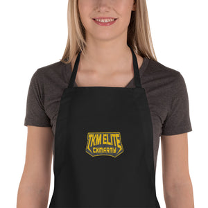 s-tkm EMBROIDERED APRON