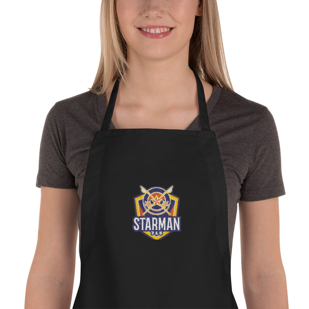 s-sm EMBROIDERED APRON