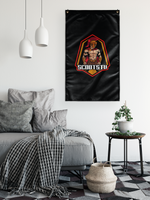 sco Large Wall Flag - Vertical