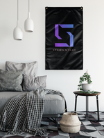 sns Large Wall Flag Vertical