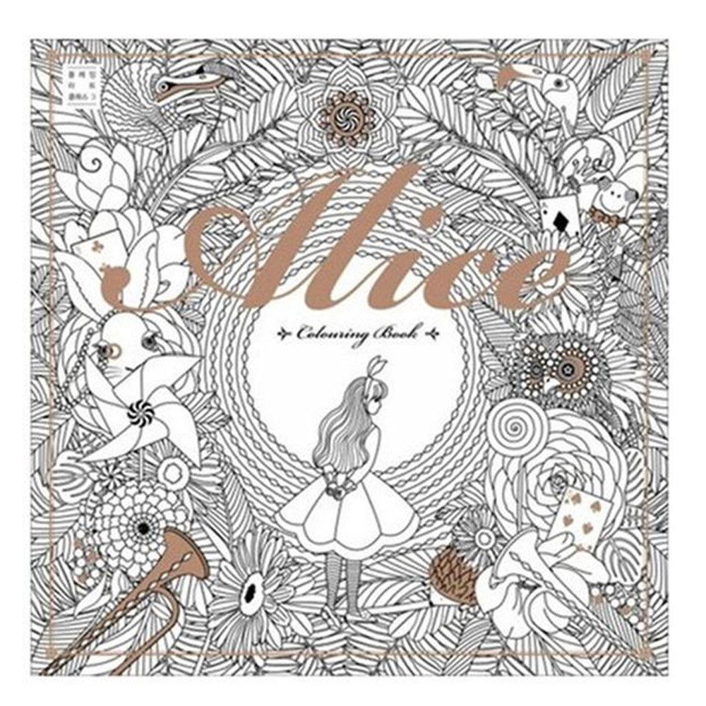 agd- ADULT COLORING BOOK