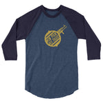 3/4 Sleeve Raglan Baseball Shirt