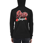 shred Rose League zip hoodie