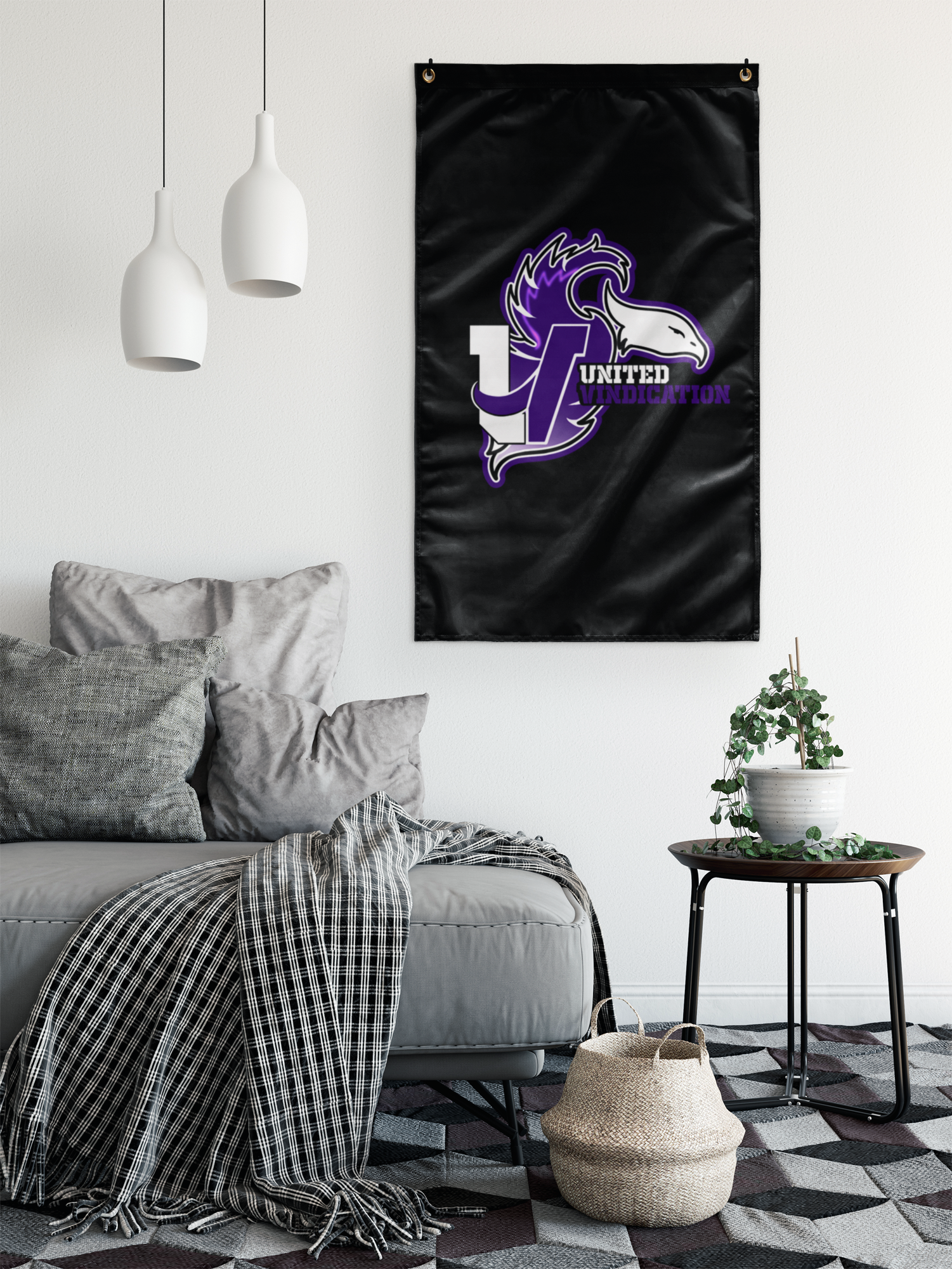 t-unv WALL FLAG VERTICAL